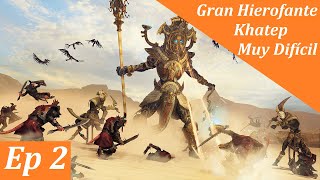 Total War: WARHAMMER 2 - Campaña Imperios Mortales con Khatep - Muy dificil - Ep 2