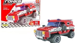 Конструктор Ausini Гонка: Формула Чемпионов Джип Арт. 26601/ Ausini  Racing 26601 Red Racing Jeep