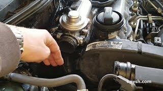 Причина троения и стрельбы во впускном коллекторе на Skoda Octavia 1.9d, AGR