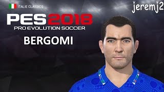 G. BERGOMI Face + stats edit PES 2018 ou 2019 (Italie classics)