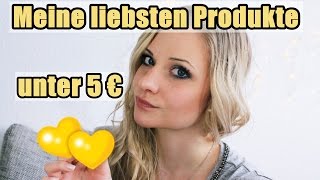 Meine LIEBSTEN DROGERIEPRODUKTE unter 5 € | BiYou