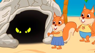 Famille d'Écureuil - Grotte D'Halloween Vidéos Animé 2020 en Français 13+