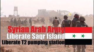 [ Syria ] war report October 27 [ Deir Ezzor ] - SAA liberate Saqr Island and T2 pumping station
