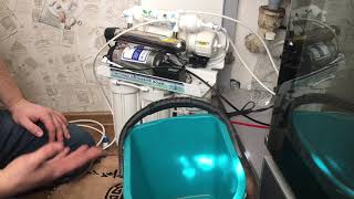 Диагностика помпы в фильтре обратного осмоса