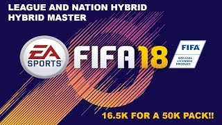 FIFA 18 League and Nation Hybrid - HYBRID MASTER Squad Builder Challenge - NEEDS LOYALTY!!!