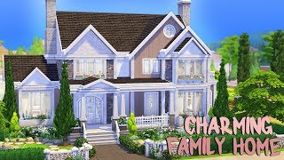CHARMING FAMILY HOME ? | The Sims 4 | Speed Build