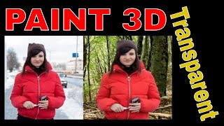 Sfondo trasparente con PAINT 3D
