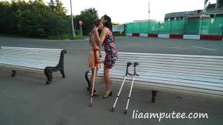 Girlfriends part 3 (park walking) clip
