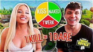 1 KILL = 1 DARE ft. MY BOYFRIEND (Fortnite: Battle Royale)