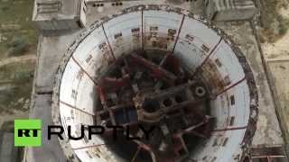 Abandoned Chernobyl-era nuclear plant in Crimea (drone footage)