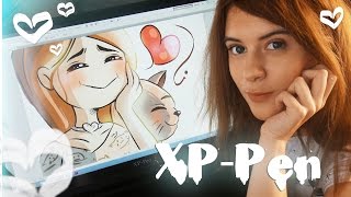 Мой графический планшет | XP-Pen Artist 22HD ❤