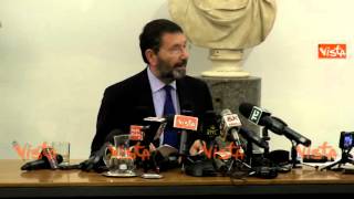 MARINO CONFERENZA STAMPA DI ADDIO - IMMAGINI
