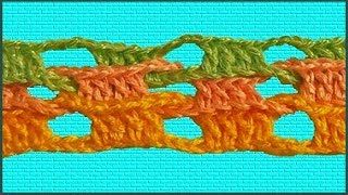 Узор для шарфа крючком. Вязание шарфа крючком. Шарф крючком для начинающих. Crochet a scarf.