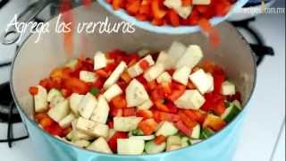 Estofado francés de verduras (Ratatouille)