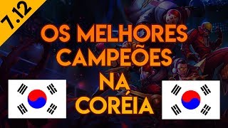 OP NA CORÉIA, OS MELHORES CAMPEÕES NO SERVIDOR COREANO.