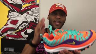 UNBOXING the NIKE Air Max 98 Cone aka NICKELODEON!!!!