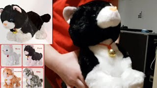 Котёнок как Живой Интерактивная игрушка для детей распаковка обзор