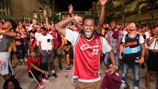 Cleveland Fans Lost Their Damn Minds After The Cavaliers Won