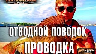 Техника проводки. Отводной поводок.