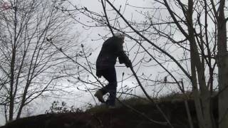 Немецкие склады оружия времен войны (остались руины)