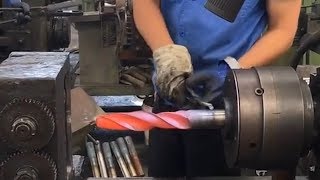 How the drill bits produced in factory?  Amazing production and processing methods