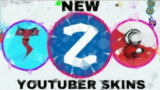 Agar.io 2018 | NEW YouTuber Skins + Skin Names | AGARIO