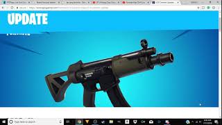 Tac Smg Vaulted Fortnite Battle Royale Patch Notes