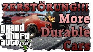 GTA 5 Mods! - Better Deformation + More Durable Cars - (REVIEW)