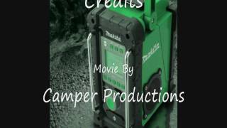 unboxing of the makita bmr100 job site radio