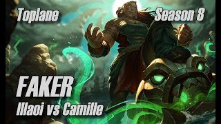 Faker - Illaoi vs Camille Toplane - Season 8