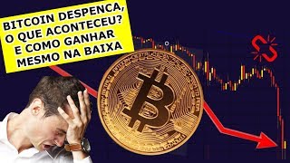 IXXI! Bitcoin CAI 500 DOLARES em 5 MINUTOS, SAIBA o que ACONTECEU/ Como LUCRAR mesmo na BAIXA do BTC