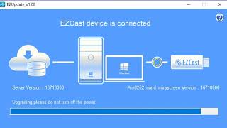 Atualização MiraScreen versão 16707000