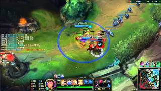 [LOL] 가렌 VS 다리우스! 너 따윈 한주먹도 안되!(인생게임)- 라간영상