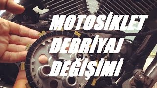Motosiklet Debriyaj Balatası Değişim Videosu