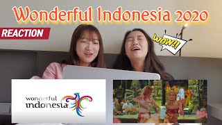 [ENG,INDO] Koreans Reaction to WONDERFUL INDONESIA 2020