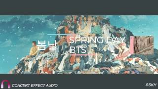 BTS - Spring Day (봄날) 3D/concert effect Audio