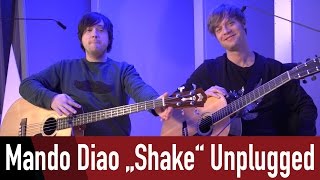 Mando Diao UNPLUGGED - SHAKE @ROCK ANTENNE Studios