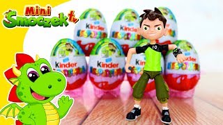 Ben 10 - Jajka Kinder Niespodzianki Zabawki Bajki Dla Dzieci Po Polsku