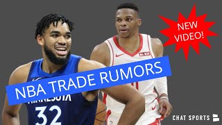 NBA Trade Rumors: Rockets Trading Westbrook? Warriors Want KAT? + Cavs & Pelicans On The Move?