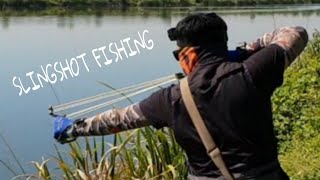 SLINGSHOT FISHING.... РЫБАЛКА С РОГАТКОЙ