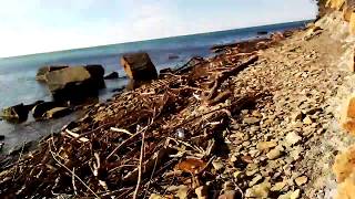 Дорога на дикий пляж пгт Новомихайловский.