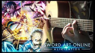 Sword Art Online ALICIZATION OP - ADAMAS - FINGERSTYLE GUITAR COVER