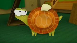 Бумажки - А был ли птенчик? -  мультфильм для детей - поделки своими руками