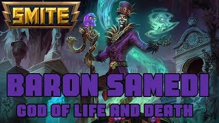 SMITE-Gott Vorstellung - Baron Samedi , God of Life and Death / GERMAN