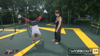 Обучалка- стойка на руках.WORKOUT24