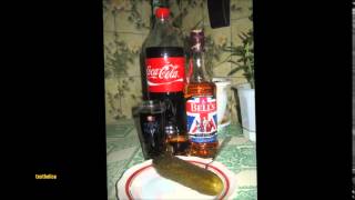 Виски, кола и соленый огурец
