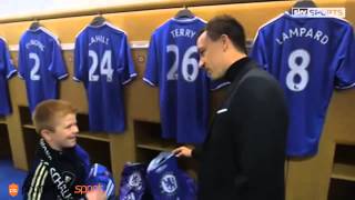 Oran Tully meets his hero, John Terry