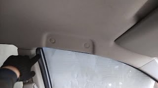 Устраняю щели в окнах на LIFAN X60 и стук при опускании стекла.