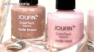 Jolifin ColorTech nude Nagellacke