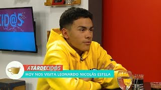 Leonardo Estela, campeón argentino de ciclismo pasó por Atardecid@s
